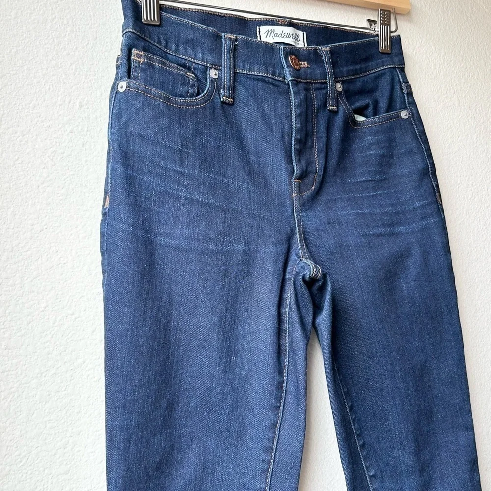 Madewell High Riser Skinny Davis Wash Sz 26